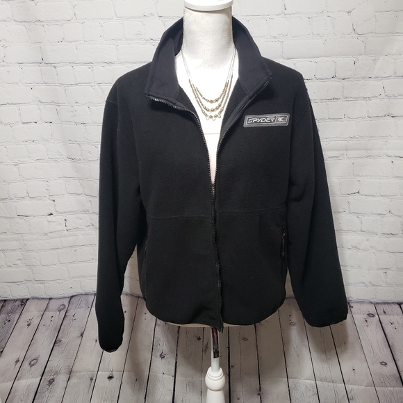 Spyder Women's Sz 8 Full Zip Fleece Jacket - Picture 13 of 15